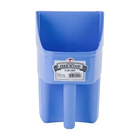 American Distribution & Mfg 3QT BerryBLU Feed Scoop 154116